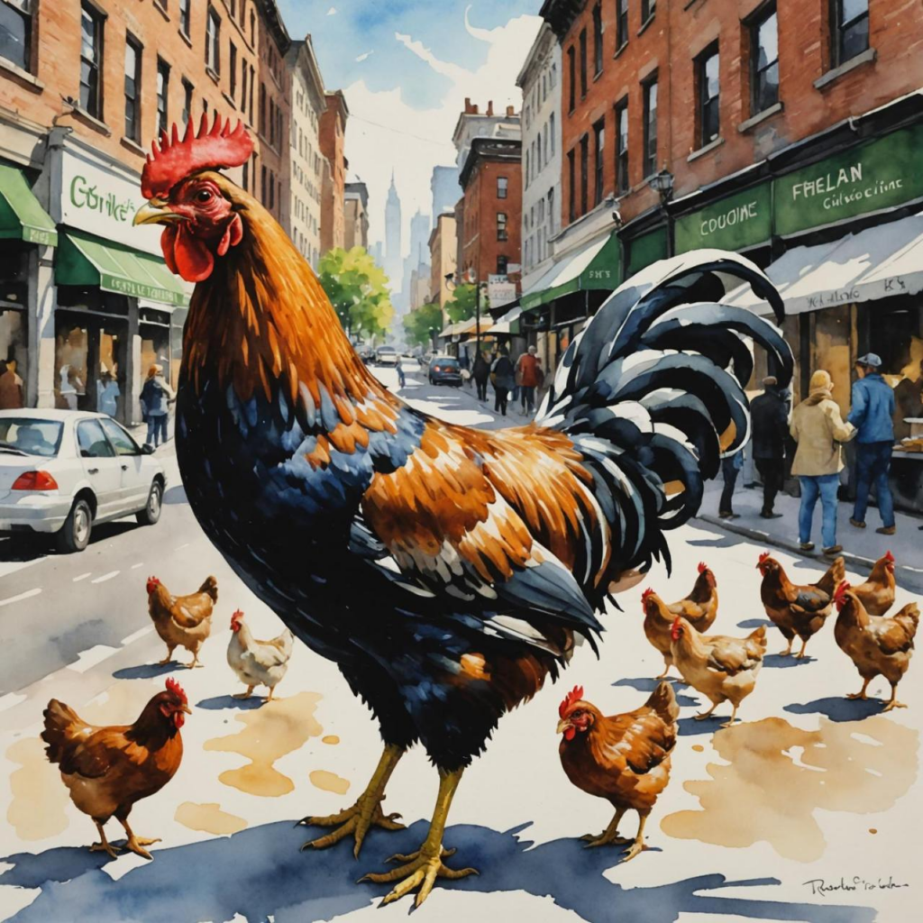 Urban chicken keeping a sustainable city solution