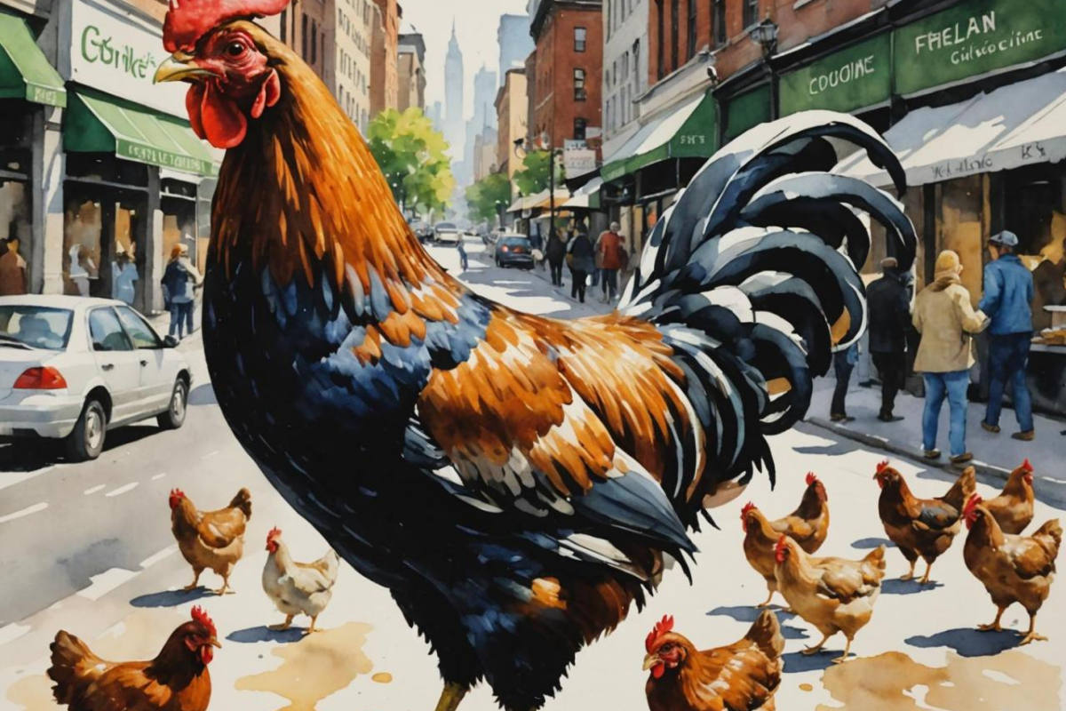 Urban chicken keeping a sustainable city solution